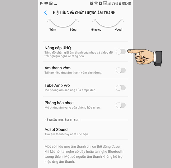 Kích hoạt tính năng